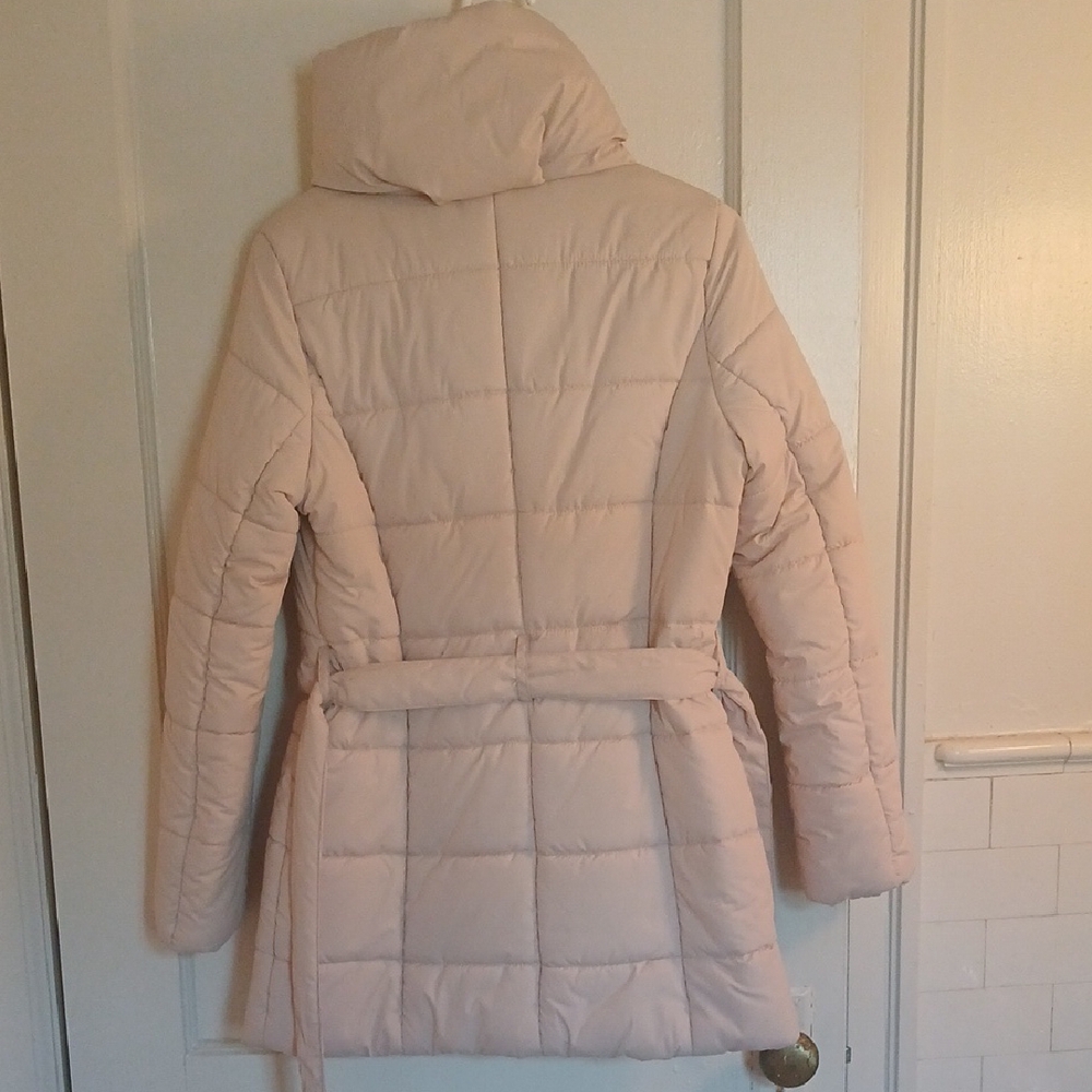 Mossimo Supply Co. Women's Cream Puffer Coat - Picture 8 of 10